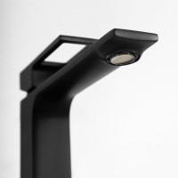 Смеситель для раковины BelBagno Luce LUC-LMC-NERO-W0, черный матовый
