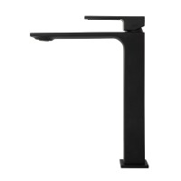 Смеситель для раковины BelBagno Luce LUC-LMC-NERO-W0, черный матовый