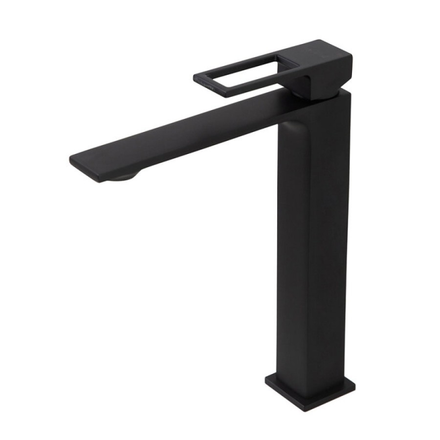 Смеситель для раковины BelBagno Luce LUC-LMC-NERO-W0, черный матовый