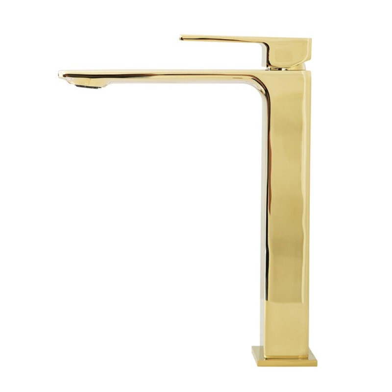 Смеситель для раковины BelBagno Luce LUC-LMC-ORO-W0, золото
