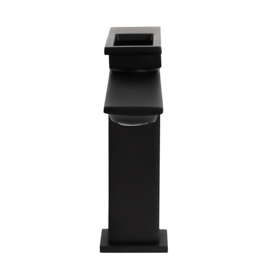 Смеситель для раковины BelBagno Luce LUC-LVM-NERO, черный матовый