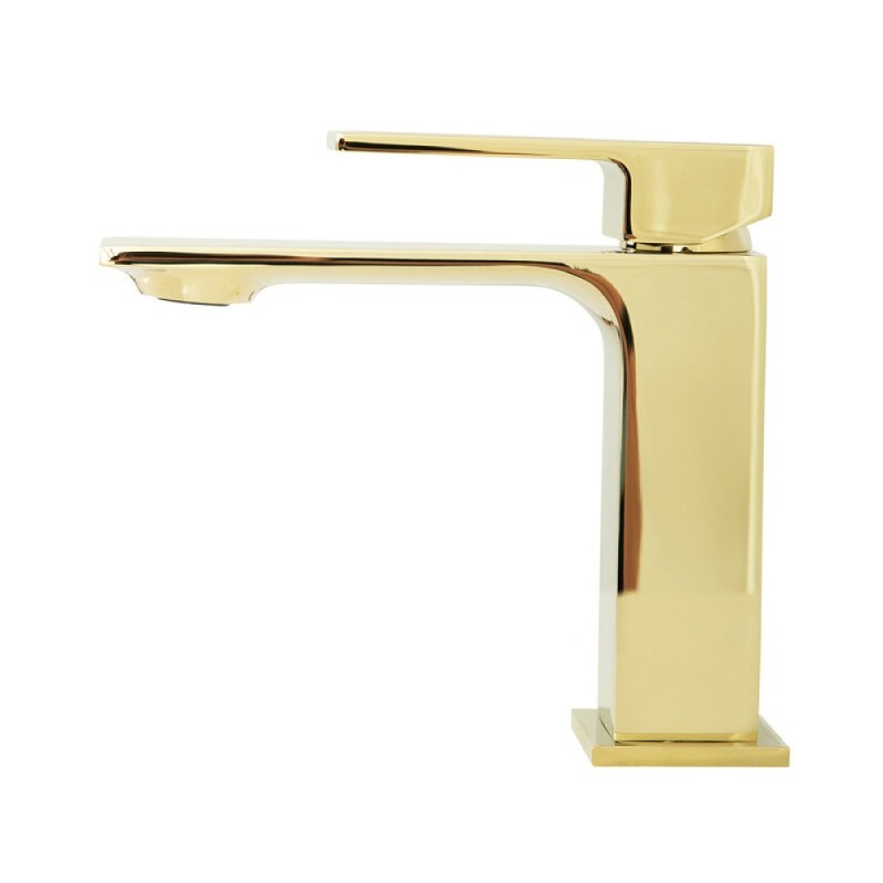 Смеситель для раковины BelBagno Luce LUC-LVM-ORO, золото