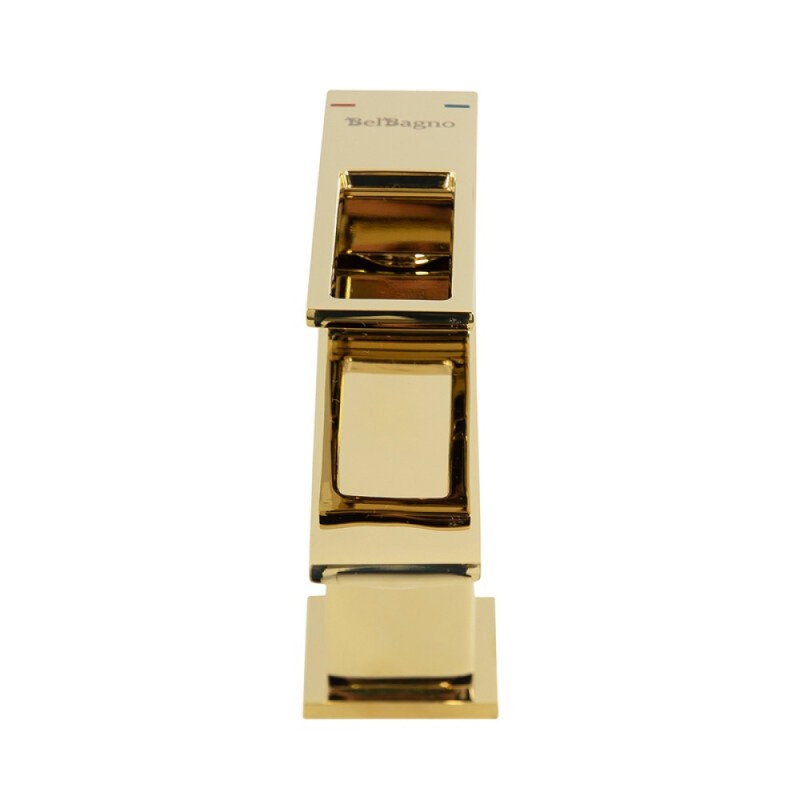 Смеситель для раковины BelBagno Luce LUC-LVM-ORO, золото