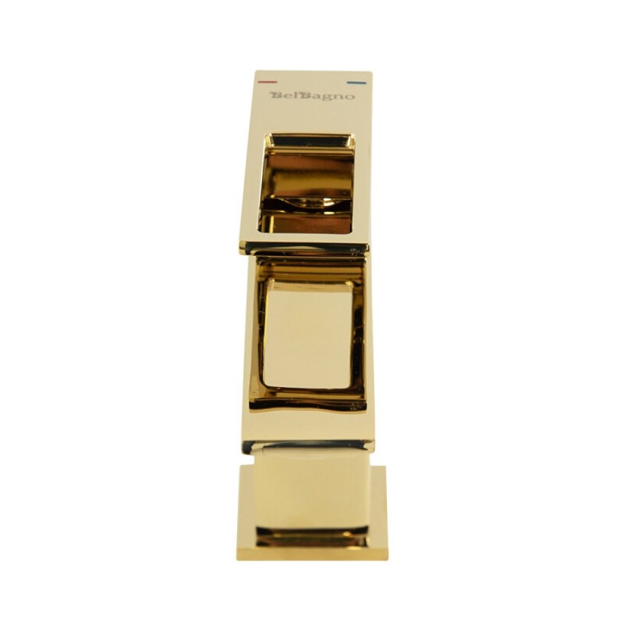 Смеситель для раковины BelBagno Luce LUC-LVM-ORO, золото