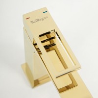 Смеситель для раковины BelBagno Luce LUC-LVM-ORO, золото