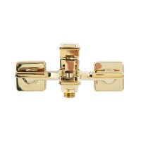 Смеситель для ванны и душа BelBagno Luce LUC-VAS-ORO, золото