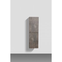 Шкаф-пенал подвесной BelBagno LUCE-1700-2A-SC-PT, 40 х 30 х 170 см, цвет серый камень (stone)
