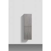 Шкаф-пенал подвесной BelBagno LUCE-1700-2A-SC-SCM, 40 х 30 х 170 см, цвет серый (stucco cemento)