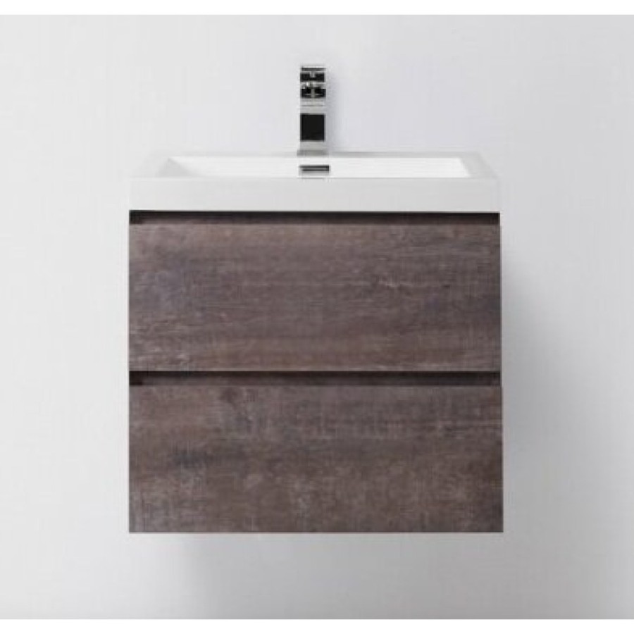 Тумба под раковину BelBagno LUCE-600-2C-SO-PT, 60 х 48 х 50 см, цвет серый камень (stone)