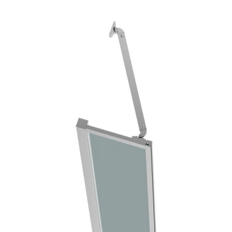 Душевой уголок BelBagno LUCE-AH-21-110/90-P-Cr, 110 х 90 см, стекло рифленое, профиль хром