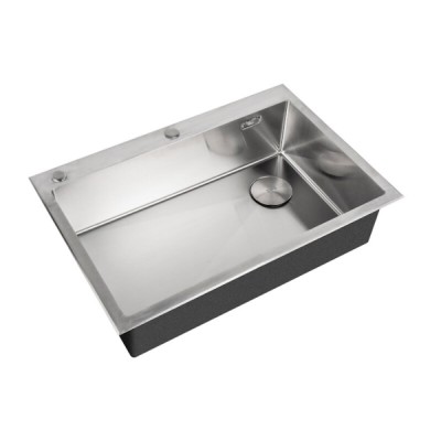 Кухонная мойка Zorg LUX 7551, 75 см, нержавеющая сталь