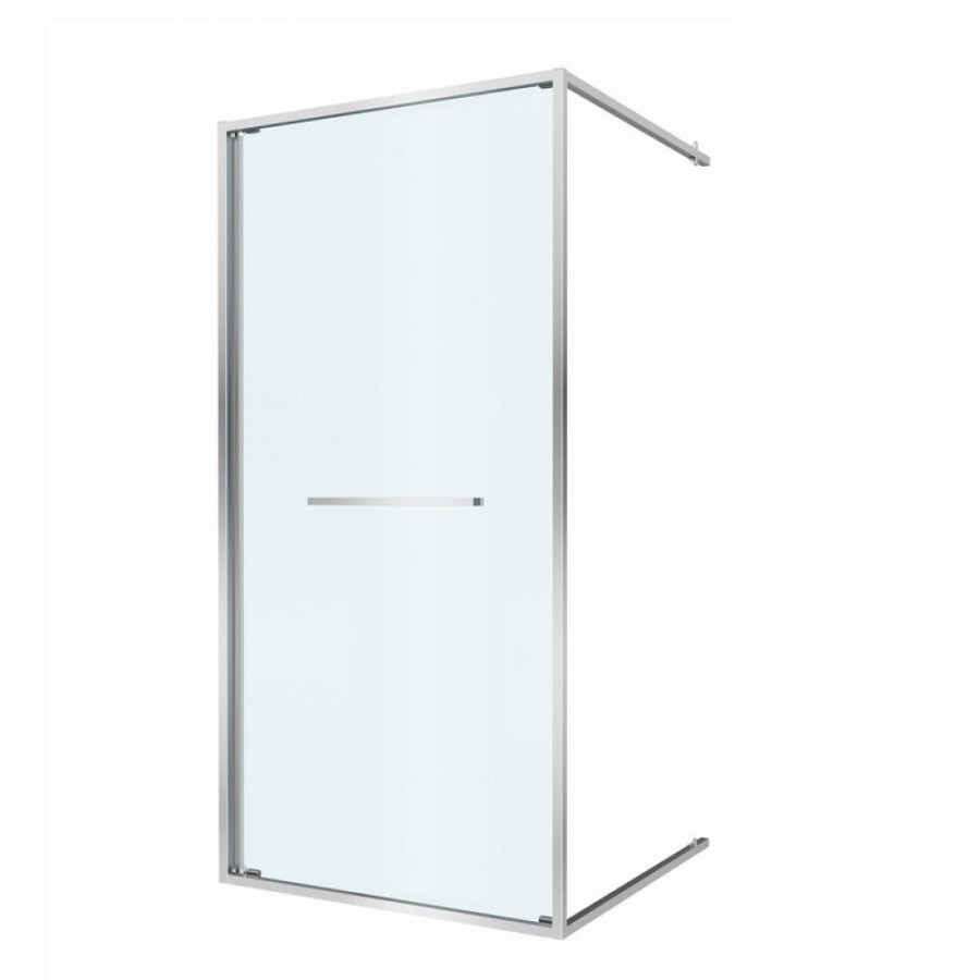 Душевая дверь Cezares LUX-B-FS-1-100-C-CR, 100 см, стекло прозрачное, профиль хром