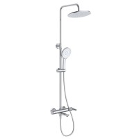 Комплект смесителей Cezares LUX-CVD/LS-01, для ванны и душа, для раковины, хром
