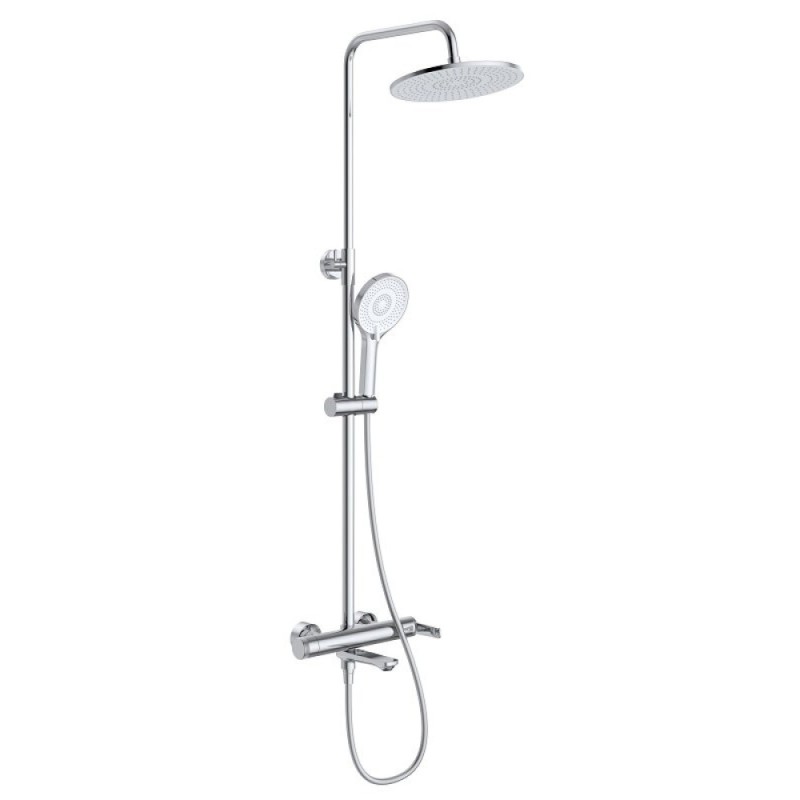 Комплект смесителей Cezares LUX-CVD/LS-01, для ванны и душа, для раковины, хром