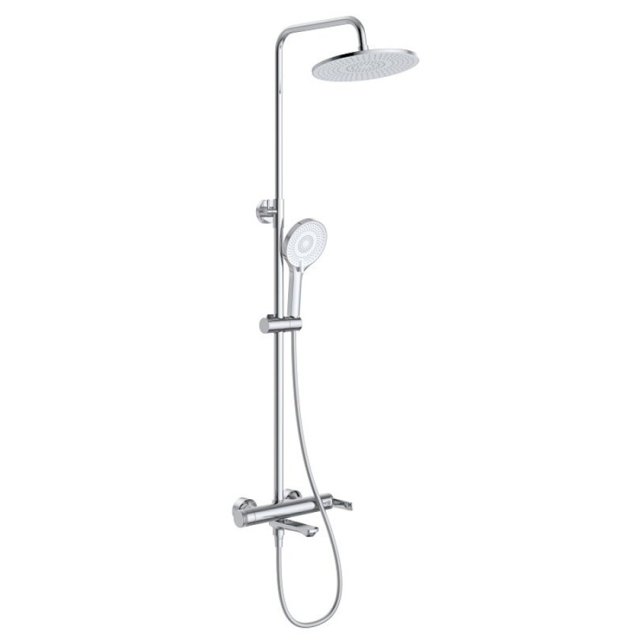 Комплект смесителей Cezares LUX-CVD/LS-01, для ванны и душа, для раковины, хром