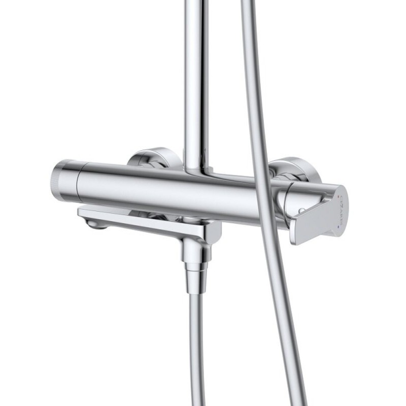 Комплект смесителей Cezares LUX-CVD/LS-01, для ванны и душа, для раковины, хром