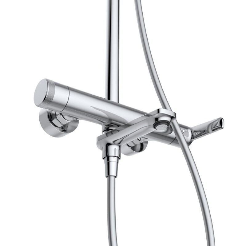 Комплект смесителей Cezares LUX-CVD/LS-01, для ванны и душа, для раковины, хром