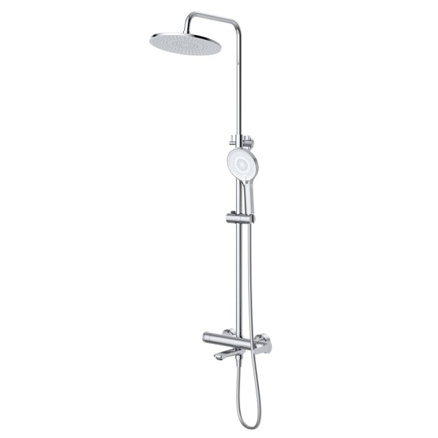 Комплект смесителей Cezares LUX-CVD/LS-01, для ванны и душа, для раковины, хром