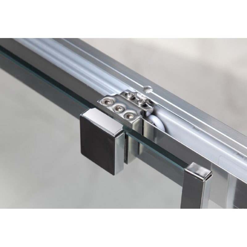 Душевой уголок Cezares LUX-SOFT-W-AH-1-140/100-C-Cr-IV, 140 х 100 см, стекло прозрачное антикальций, профиль хром