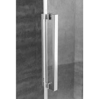 Душевая дверь Cezares Lux-Soft, 120 см, стекло прозрачное, профиль хром, LUX-SOFT-W-BF-1-120-C-Cr-IV