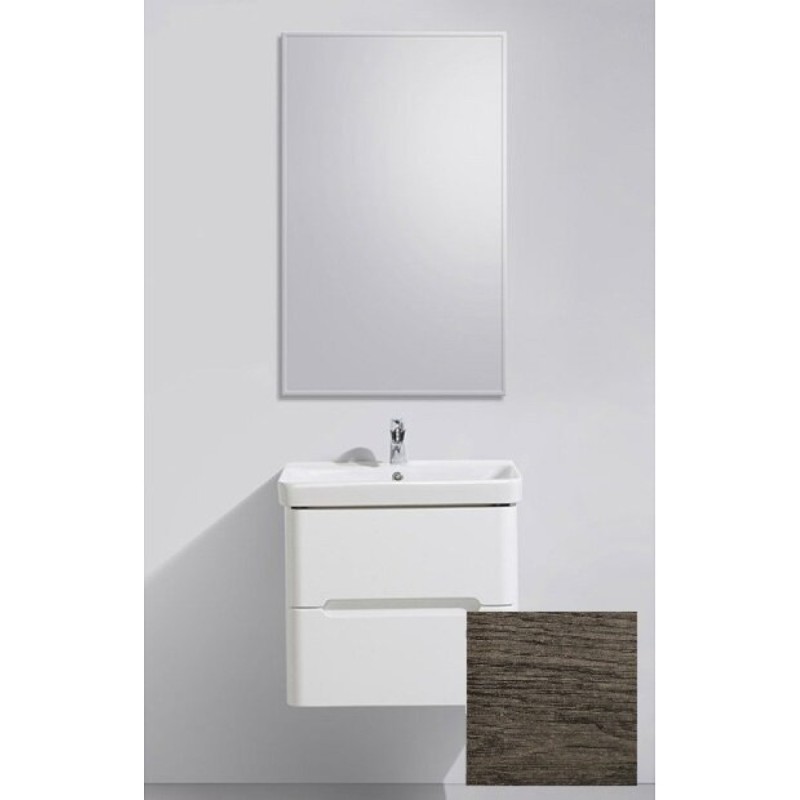 Тумба под раковину BelBagno Luxury-500-2C-SO-RW-P 50 см подвесная, цвет темный дуб (rovere moro)