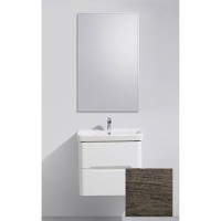 Тумба под раковину BelBagno Luxury-600-2C-SO-RW-P 60 см подвесная, цвет темный дуб (rovere moro)