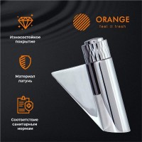 Смеситель Orange Push M01-921cr для раковины, хром