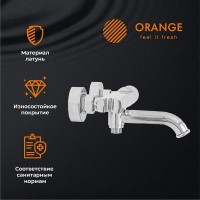 Смеситель Orange Pure M02-100cr для ванны и душа, хром