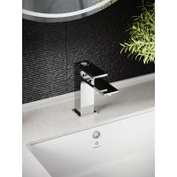 Смеситель Orange Lutz M04-021cr для раковины, хром