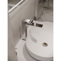Смеситель Orange Lutz M04-121cr для раковины, хром