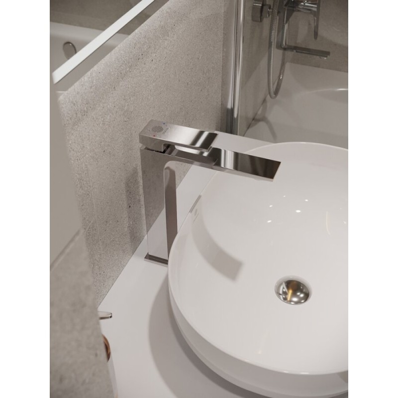 Смеситель Orange Lutz M04-121cr для раковины, хром