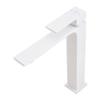 Смеситель Orange Lutz M04-121W для раковины, белый