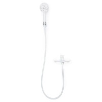 Смеситель для ванны и душа Orange Lutz M04-300w, цвет белый