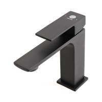 Комплект смесителей Orange Lutz M04-311b, черный матовый