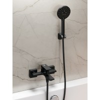 Комплект смесителей Orange Lutz M04-311b, черный матовый