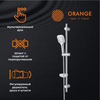 Комплект смесителей Orange Lutz M04-311cr, хром