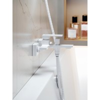 Комплект смесителей Orange Lutz M04-311w, белый