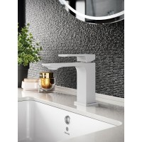 Комплект смесителей Orange Lutz M04-311w, белый