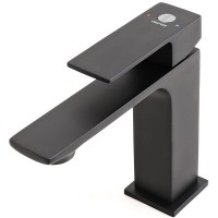 Комплект смесителей Orange Lutz M04-711b, цвет черный матовый