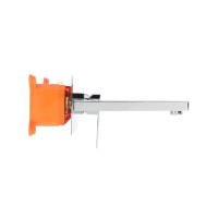 Смеситель Orange Lutz для раковины, хром, M04-722cr