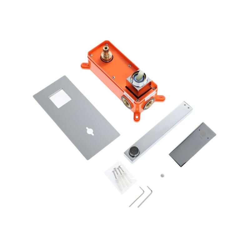 Смеситель Orange Lutz для раковины, хром, M04-722cr