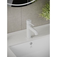 Смеситель Orange Karl M05-021W для раковины, белый