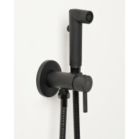 Гигиенический душ Orange Karl, M05-888b, со смесителем, черный матовый