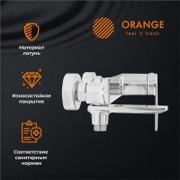 Смеситель Orange Berni M09-100cr для ванны и душа, хром
