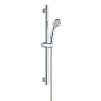 Смеситель Orange Flat M12-611cr, для ванны и душа, с душевым гарнитуром, цвет хром