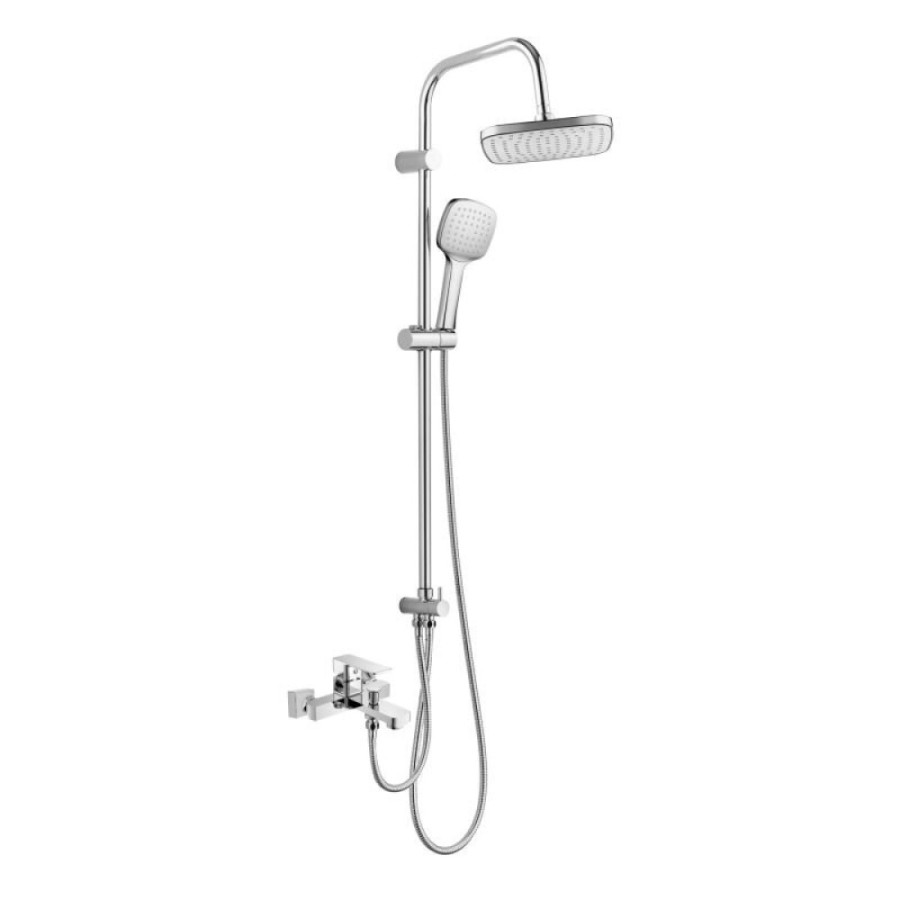 Душевая система Orange Classic с фиксированным изливом, хром, M16-933cr