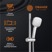 Душевая система Orange Classic с фиксированным изливом, хром, M16-933cr