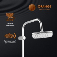 Душевая система Orange Classic с фиксированным изливом, хром, M16-933cr