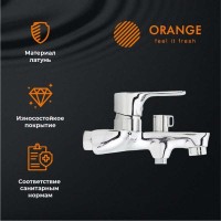 Смеситель Orange Aristo M19-100cr для ванны и душа, хром