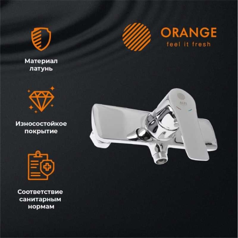 Смеситель Orange Aristo M19-200cr для душа, хром